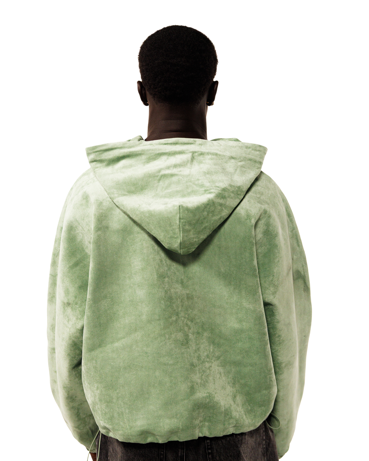 Mobius Double Layer Hoodie in Sage Moss