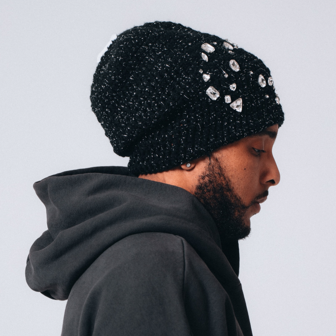 “Starry Night” Slouch Beanie
