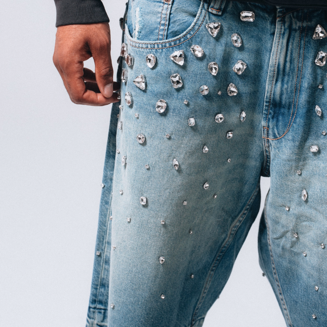 “GLINT" Denim Shorts