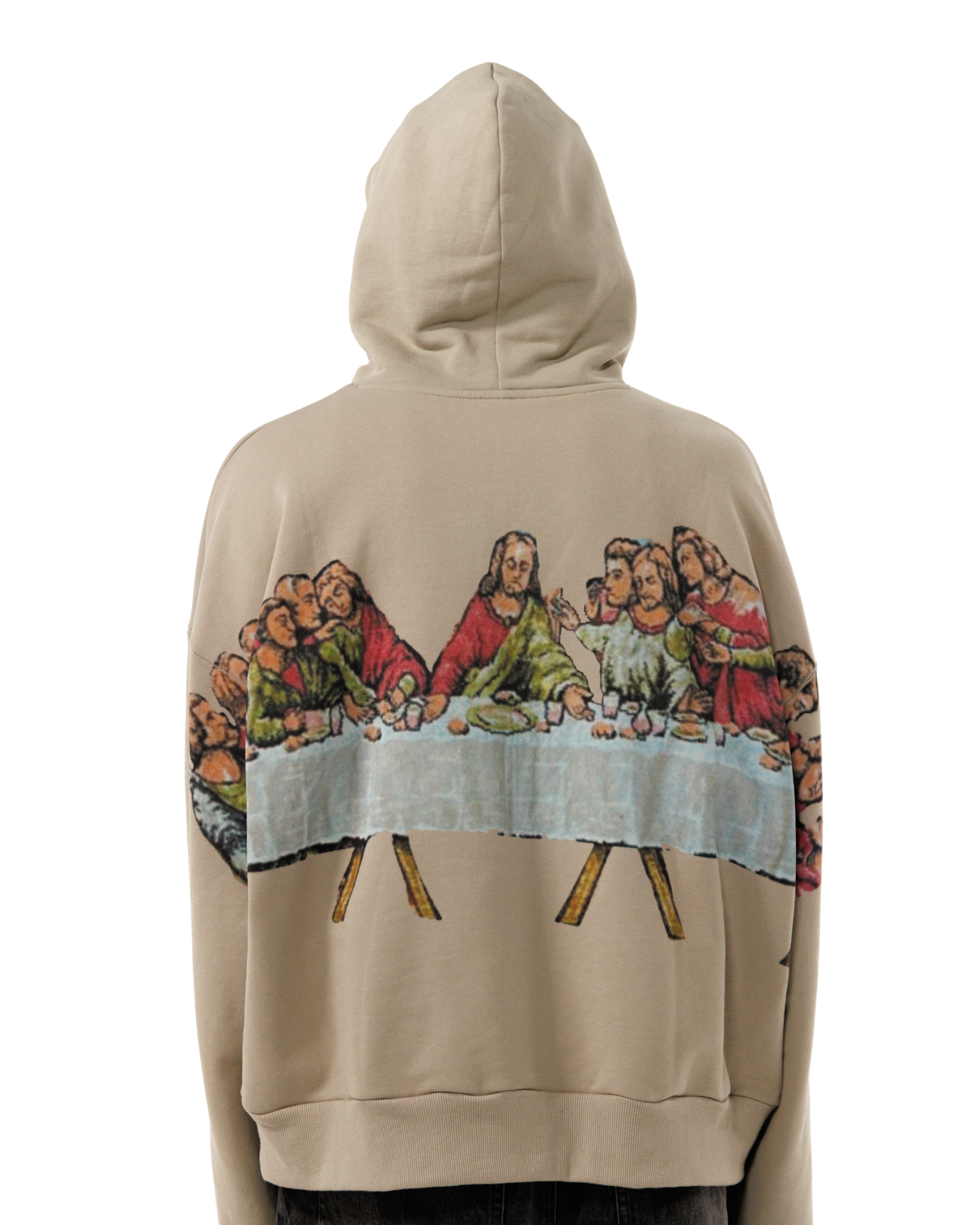 Last Supper Hoodie in Bone – GOD IN US