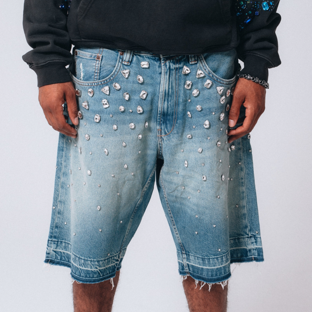 “GLINT" Denim Shorts