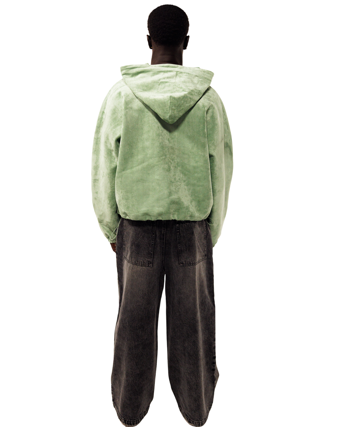 Mobius Double Layer Hoodie in Sage Moss