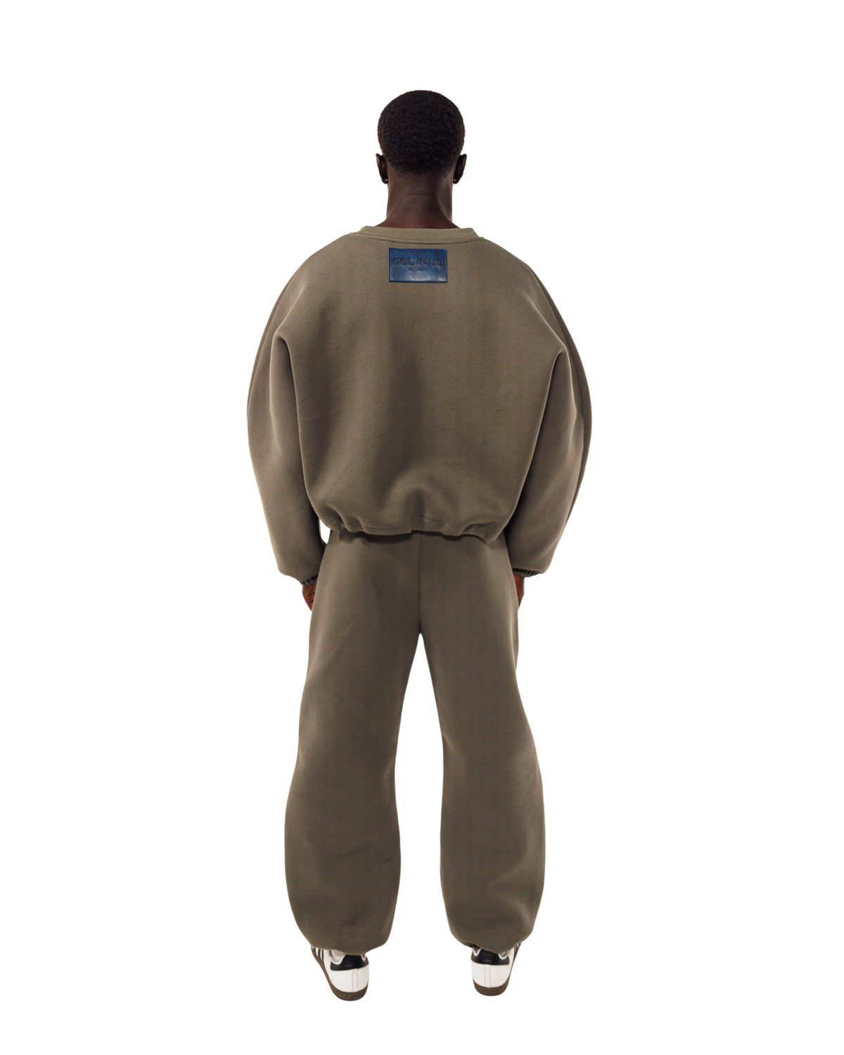 Mobius Double Layer Pant in Stone Olive