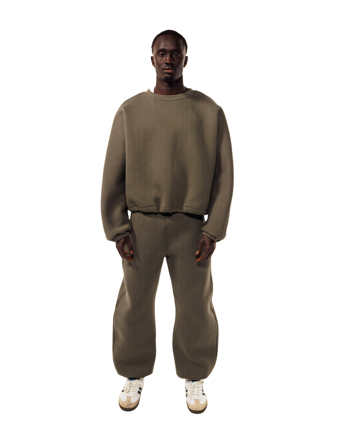 Mobius Double Layer Pant in Stone Olive