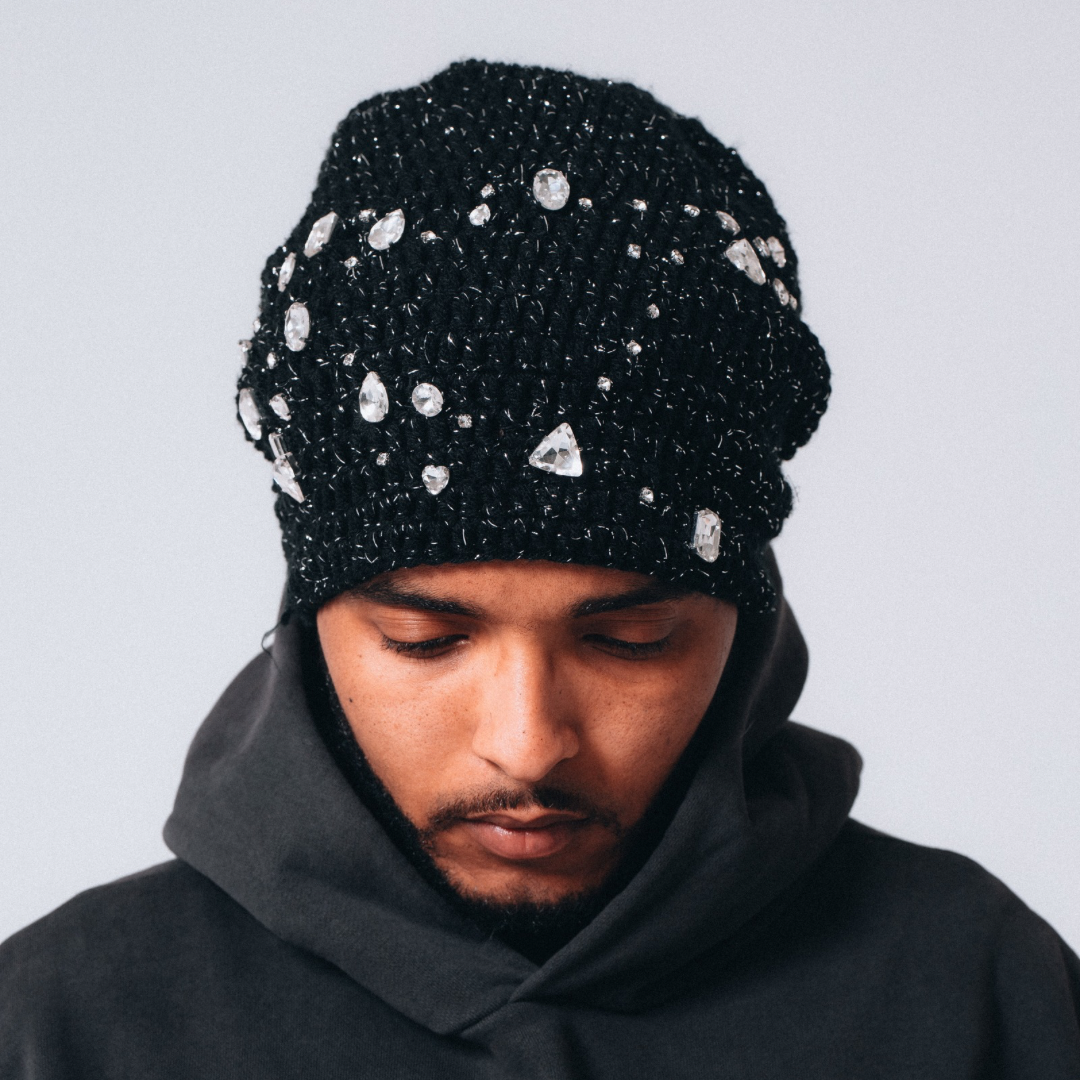 “Starry Night” Slouch Beanie