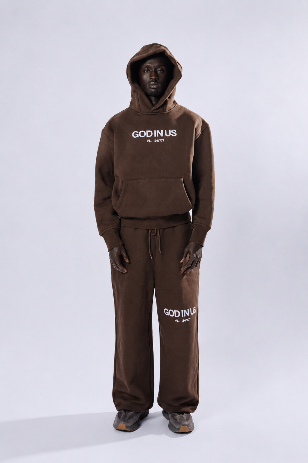 24/7 Essential Hoodie in Mocha