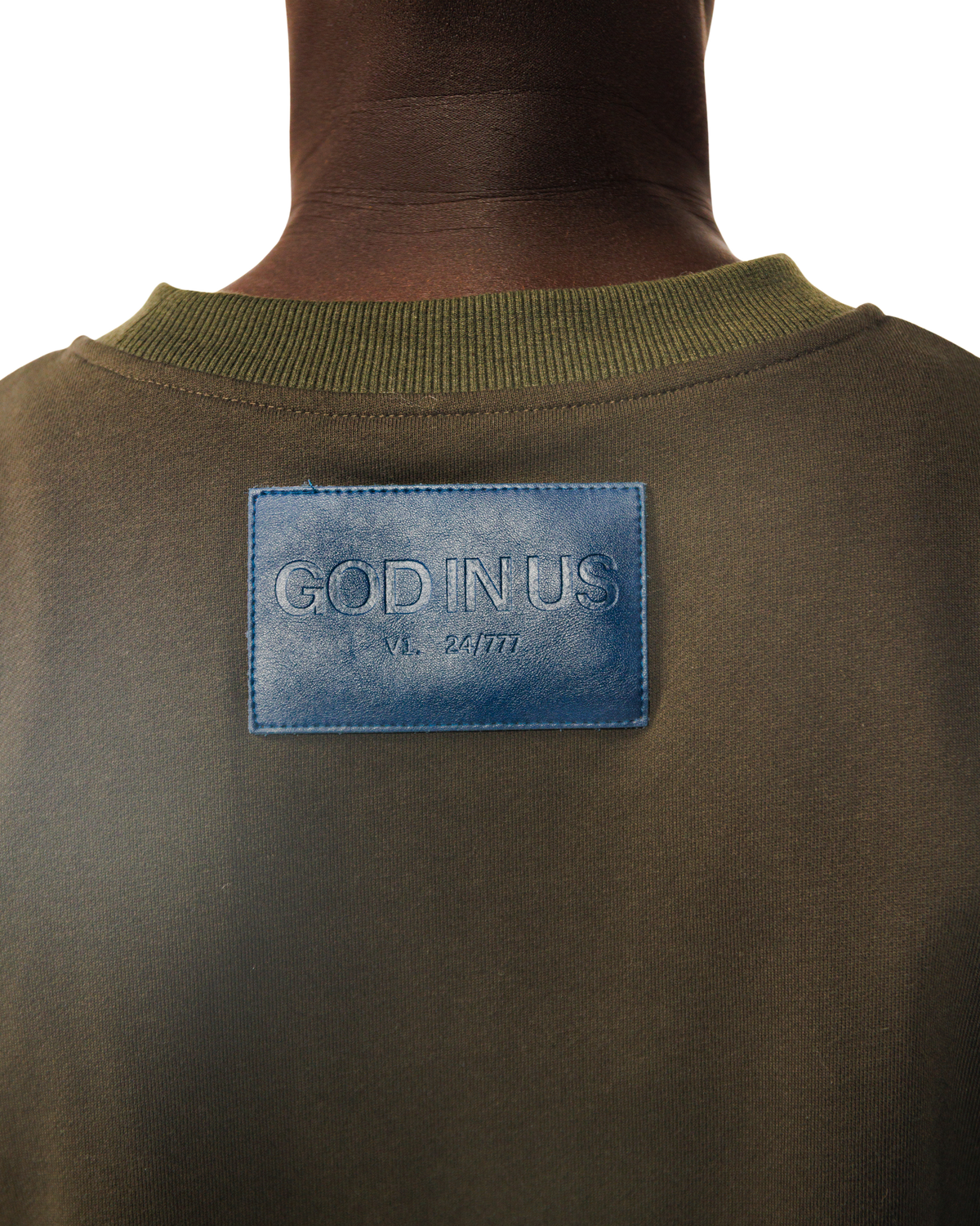 Mobius Tee in Taupe Green